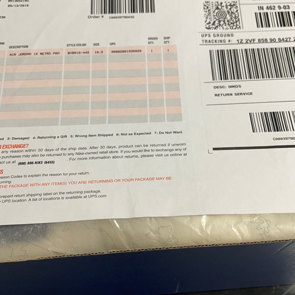 Air Jordan 12 international flight - Picture 8 of 8